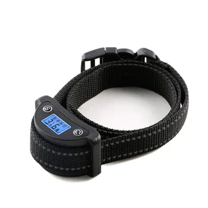 2019 best anti dog barking device electric Training Collar Rechargeable And Rainproof Pet Training Device