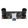 Synchronization Dual Lens USB3.0 Camera Module OTG UVC Plug Play Driverless Stereo Webcam for 3D Video VR Virtual Reality