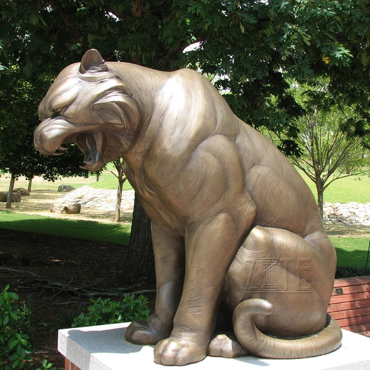 美洲豹雕塑意义图片