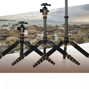 Q666C 02 Portable Tripod Monopod DSLR Cameras