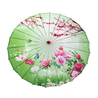 

Colorful Popular Polyester Paper Silk Umbrella Chinese Umbrella for Wedding Parasols Decoration