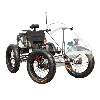 quadricycle fat wheel electric quad recumbent racing bike adult tire newly comfortable factory mountain foldable adjustable selling human sport trike