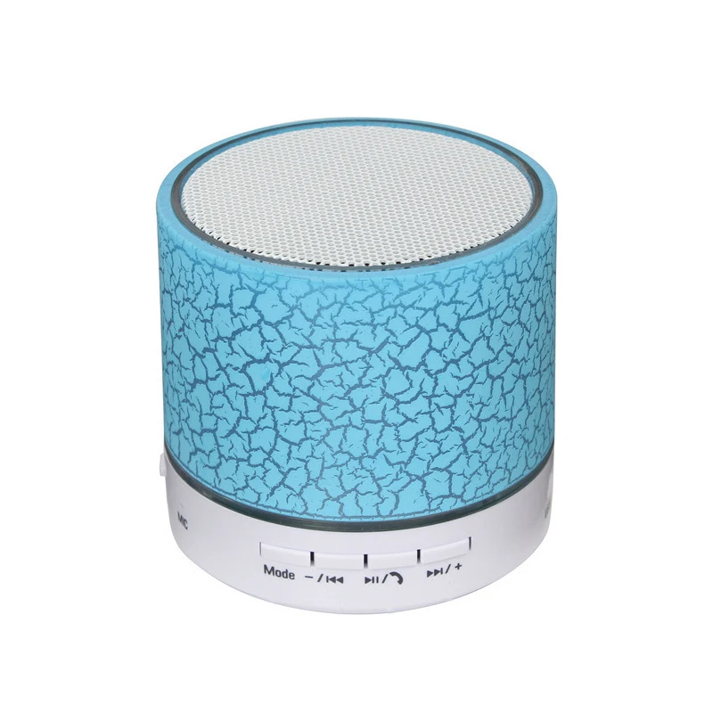 Fashionable Can be customized Mobile Phone Wireless Portable Mini Bluetooth Speakers with led light Small Music Audio TF USB FM