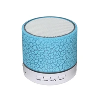 

Fashionable Can be customized Mobile Phone Wireless Portable Mini Bluetooth Speakers with led light Small Music Audio TF USB FM