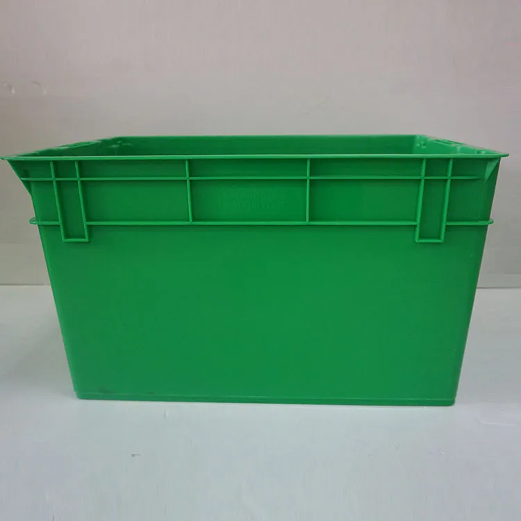 

40 KGS Good Quality All New Food Grade HDPE Plastic Fish Crate Plastic Vegetable Fruit Crate, Customized