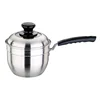 Stainless Steel Single & Capsuled Bottom Korean cooking pots milk pot Kitchenware
