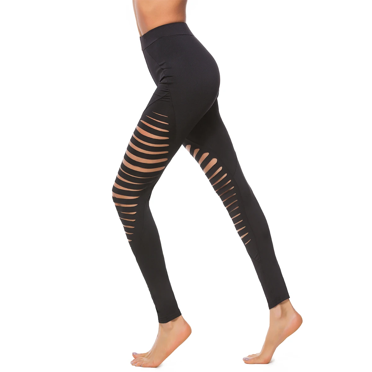 Low Moq Vietnam Woman Legging With Hole Pants Femme Sport Japan - Buy ...