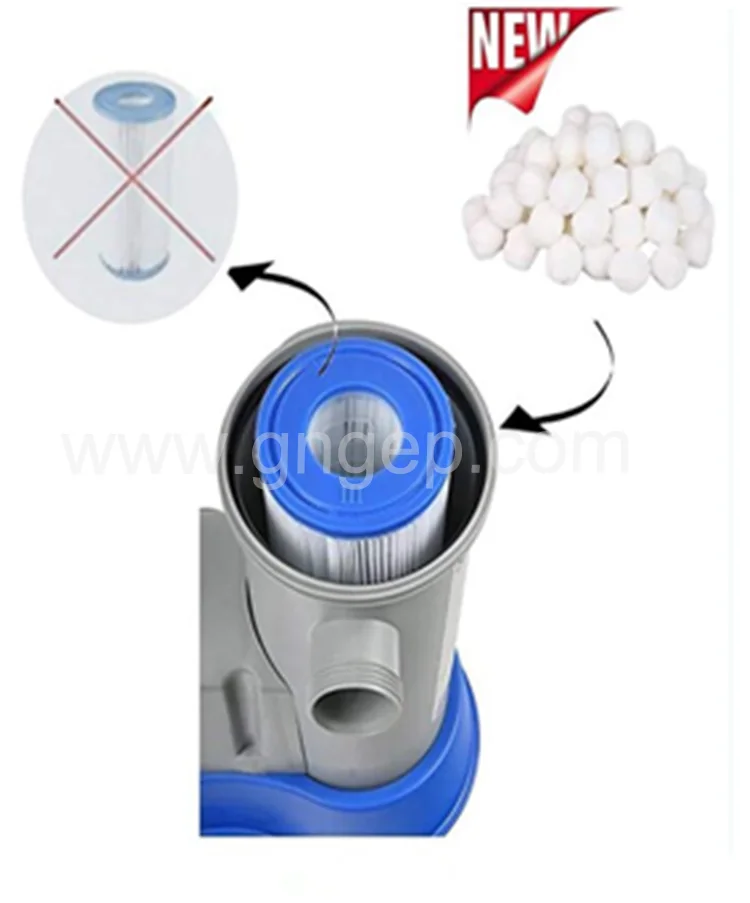 Swimming Pool Filter Filling Pillow Virgin Polyester Fiber Ball Machine