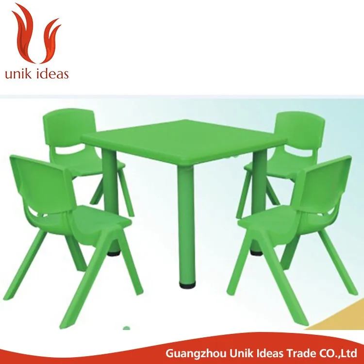 Plastic Kids Study Table and Chair Set for Children Study.jpg