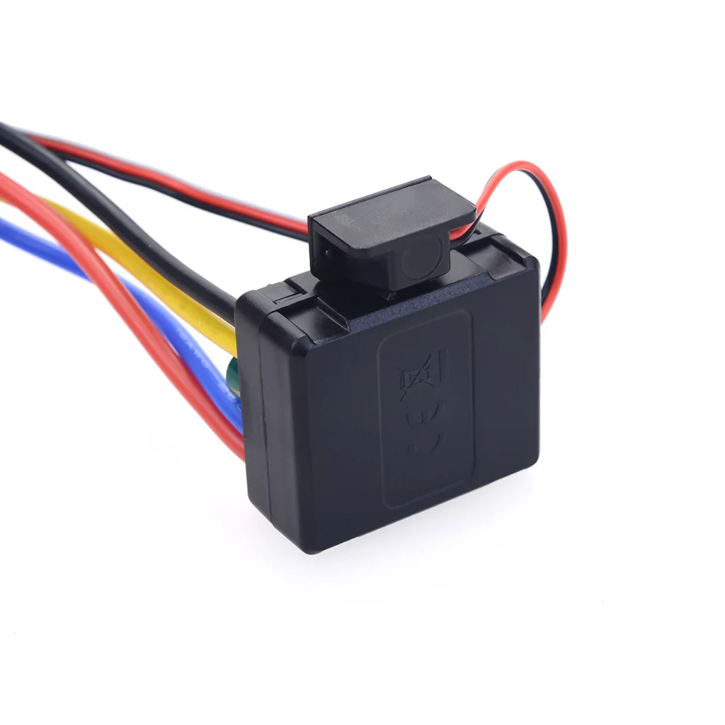Surpass aluminum Cooling brushed 60A ESC for 540 rc truck motor connector car accessories Thermal Dissipation ESC