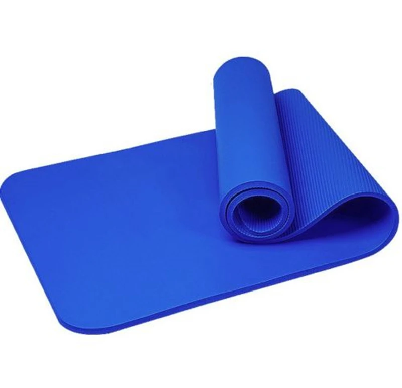 10mm Thick Exercise Yoga Pad Non Slip Durable Pilates Physio Mat ...