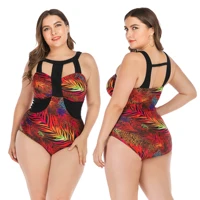 

2020 Wholesale one piece swimwear large size swimsuit plus size women Swimwear