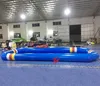 Custom color floating inflatable water ball pool paddle boat ball inflatable swimming pool