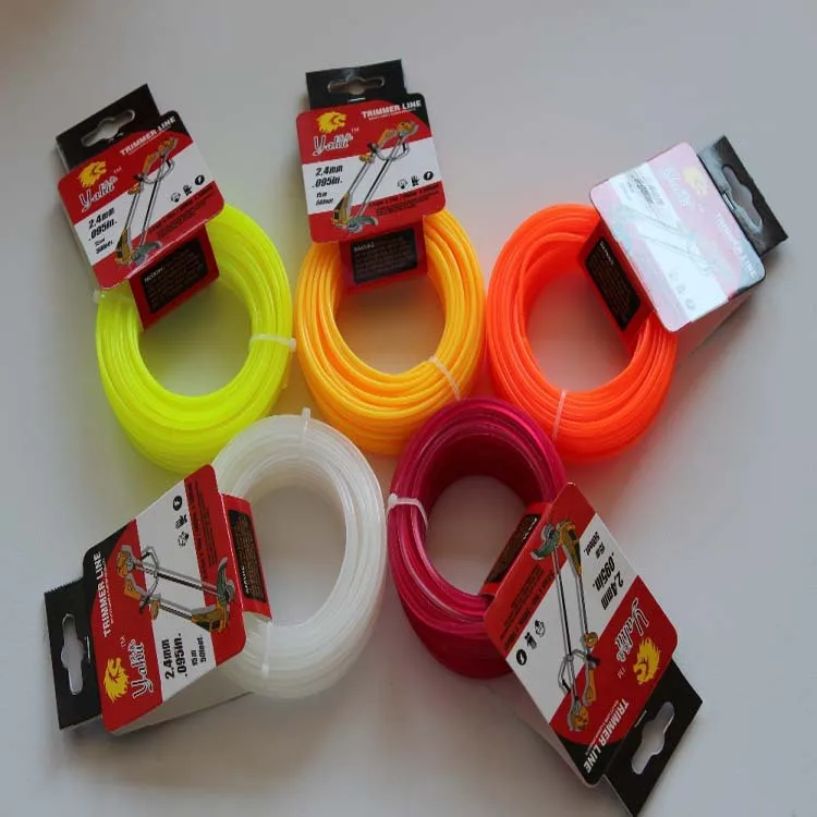 
Lawn Mower 100% Durable Nylon Grass Trimmer Line 