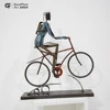 wedding favors gifts office decor item new products 3d rustic cast bronze sculpture