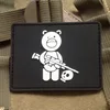BLACK BEAR SNIPER HUNTER SKULL TACTICAL ARMY MORALE RUBBER PATCH Sniper Bear Logo Paintball Airsoft Patch Badge