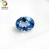 Aquamarine Synthetic Spinel oval Fancy cut gemstone AAA CUT