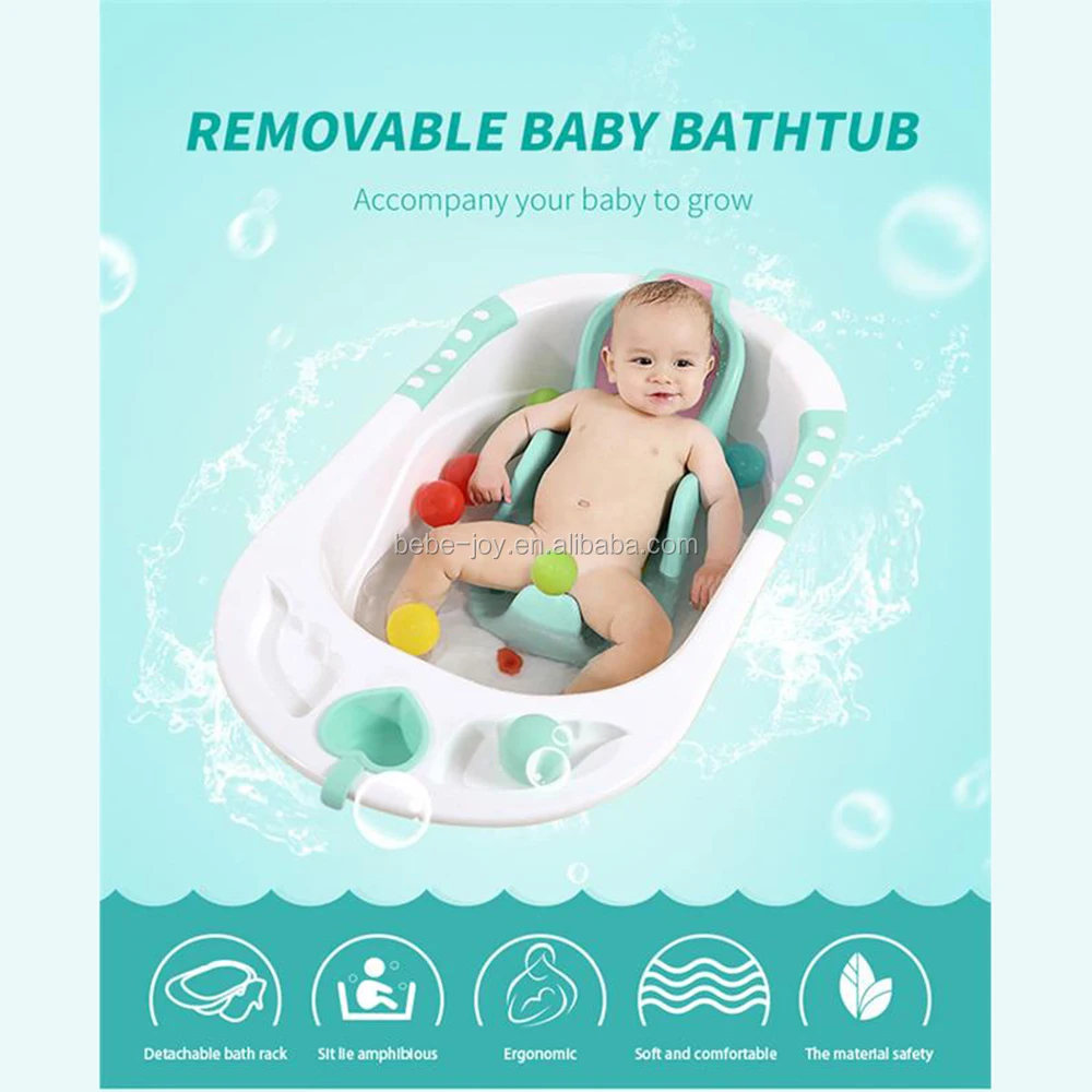 Newborn Anti-slip Sponge Pad Baby Bath Tub Bathing Pad Infant Shower Baby CarGNC 