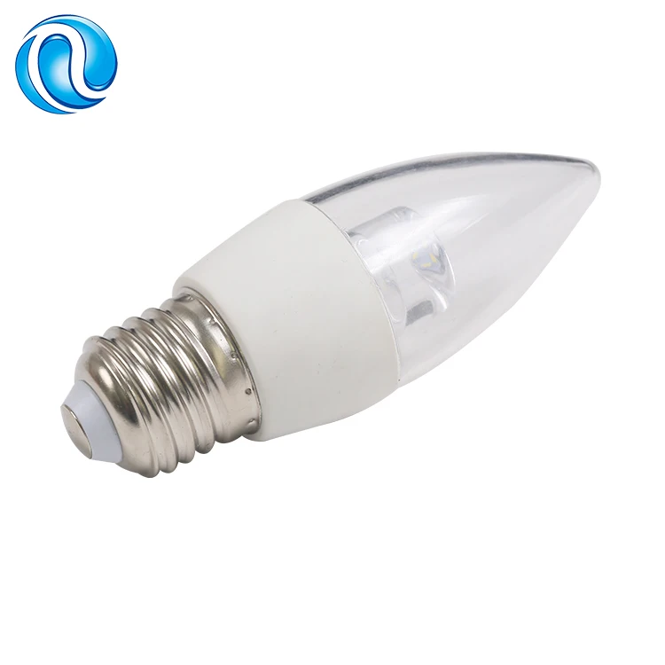 manufacturing plant e27 3w 5w 6w CE led pyramid candle mini light bulb