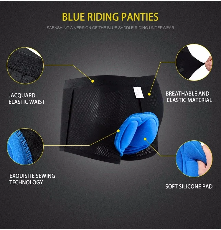 Silicone Padded Underwear Horse Riding Pants For Men - Buy Silicone ...