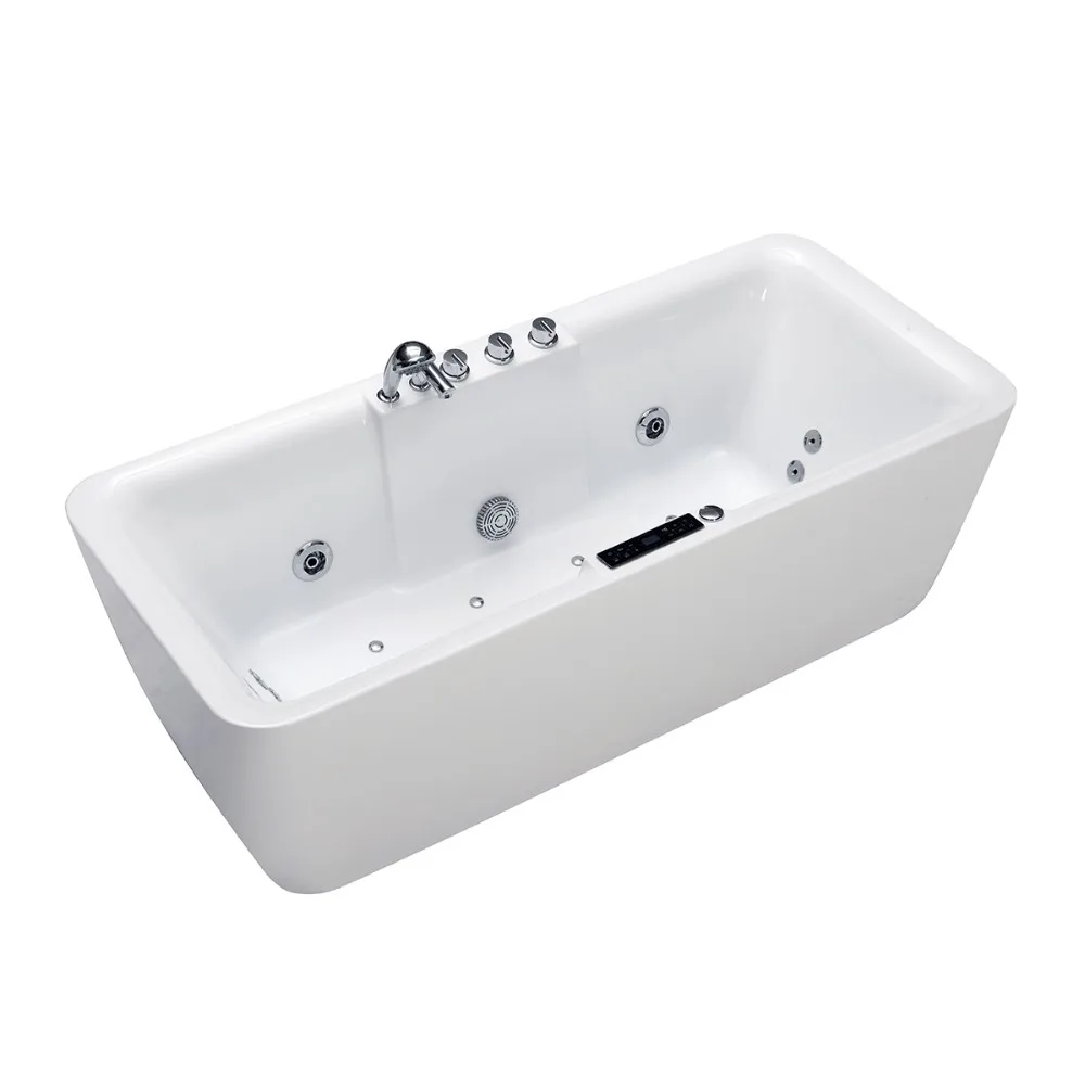 Massage Bathtub With Jacuzzy Heater Air Bubble Pump Buy Cheap