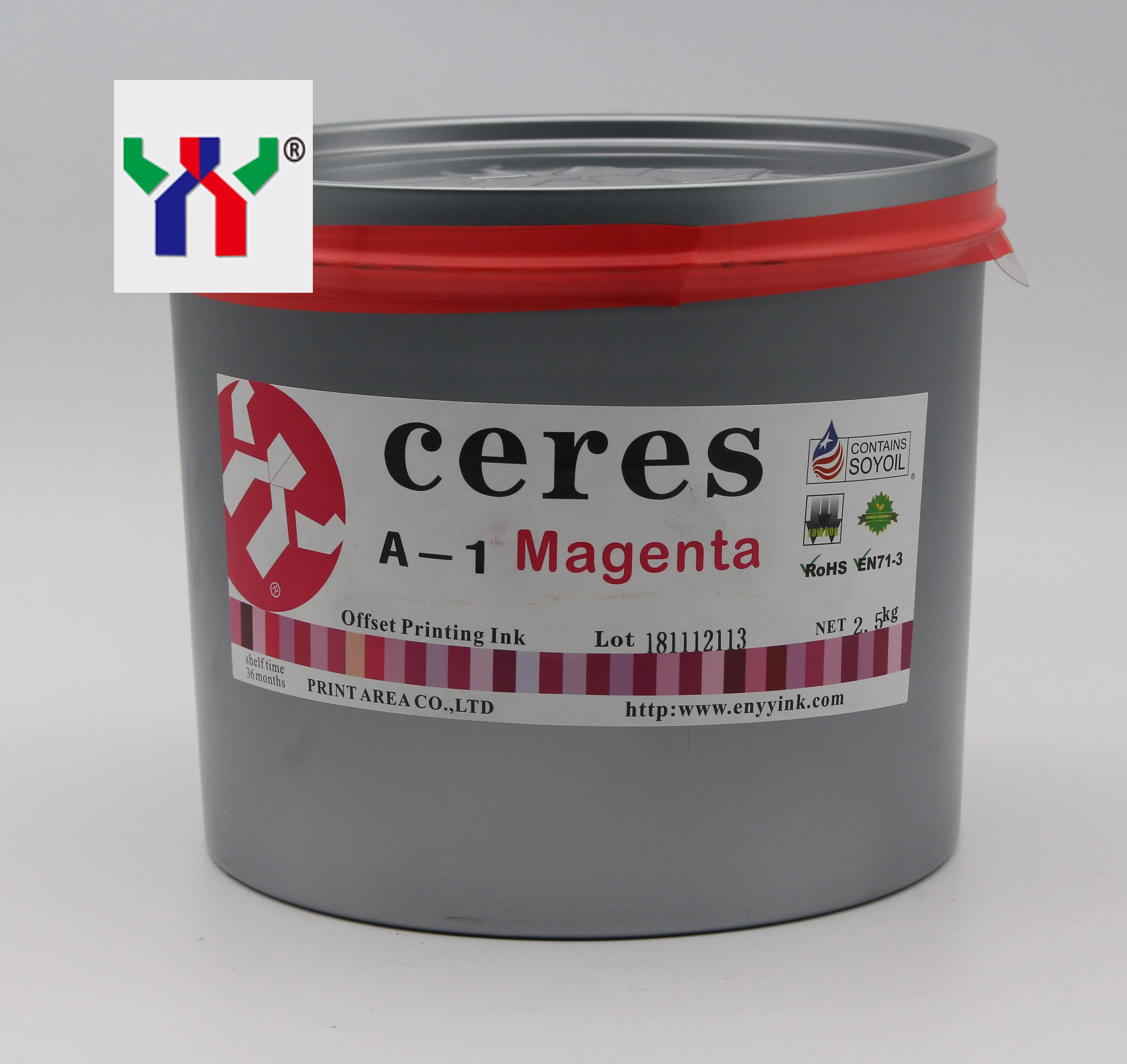 Environmental No Harm Soya Resin UV Offset Ink for Sheet-fed Offset Press