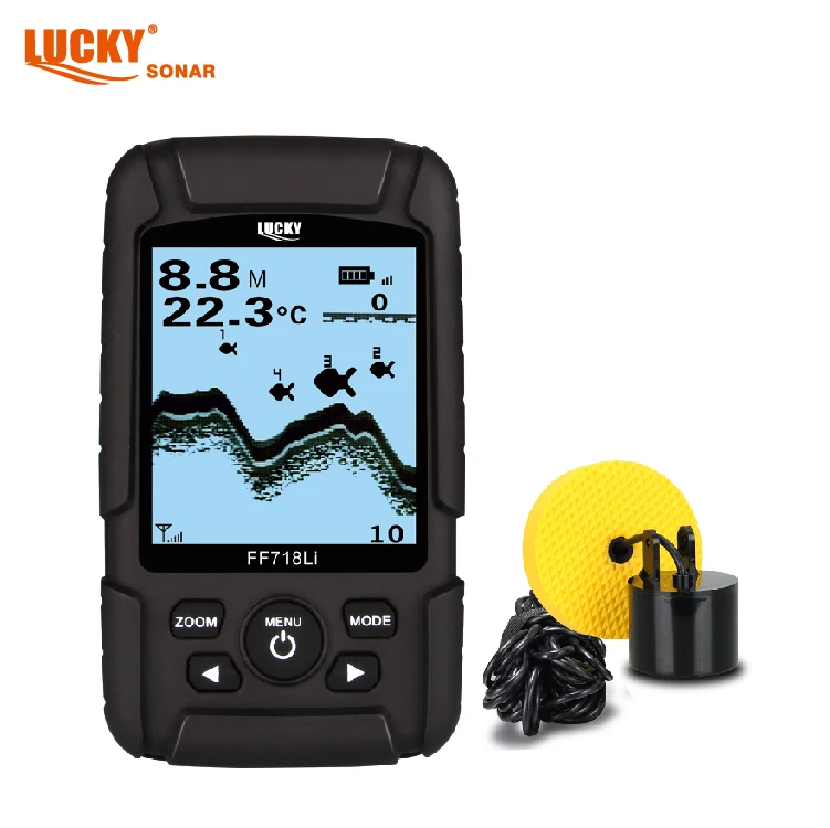 

Lucky rechargeable waterproof fishfinder sonar for kayak fishing