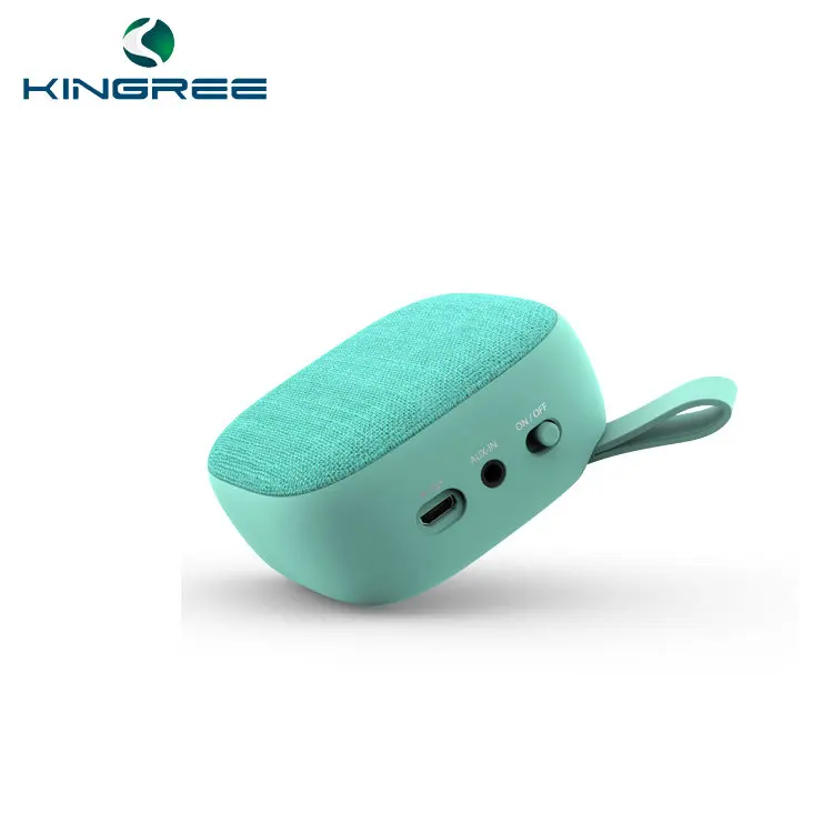 Mini Fabric Speaker for Christmas Gfit Wireless Speaker Bluetooth Portable with Rubber Print - ANKUX.COM