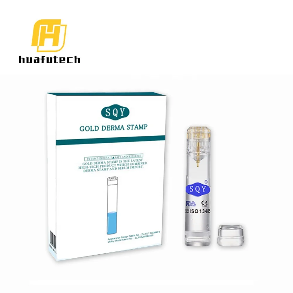 

Huafu Derma meso Stamp With 7ml Capacity For Skin Care derma roller mts