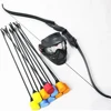 archery inflatable equipment game tag recurve bow and foam tip arrow