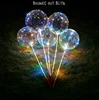 Birthday Christmas Day Wedding Party Celebrate DIY Decoration Gift Balloon Light Lamp String Wave Balloon LED Colorful Light Tra