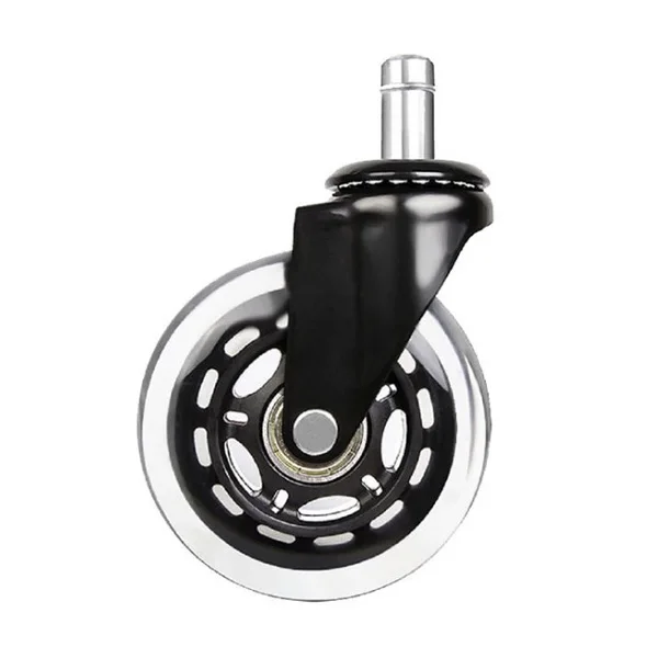 amazon best seller bolt fitting PU rollerblade office chair caster wheels