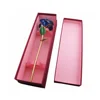 Custom Table Decoration Gold Plated Blue Rose Flower Valentine Gift