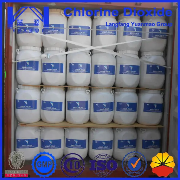 
High Efficiency Chlorine Dixoide Fungicides for Water Treatment 