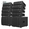 China producer hot sale professional passive line array sound speaker cabinet box live sound equipment