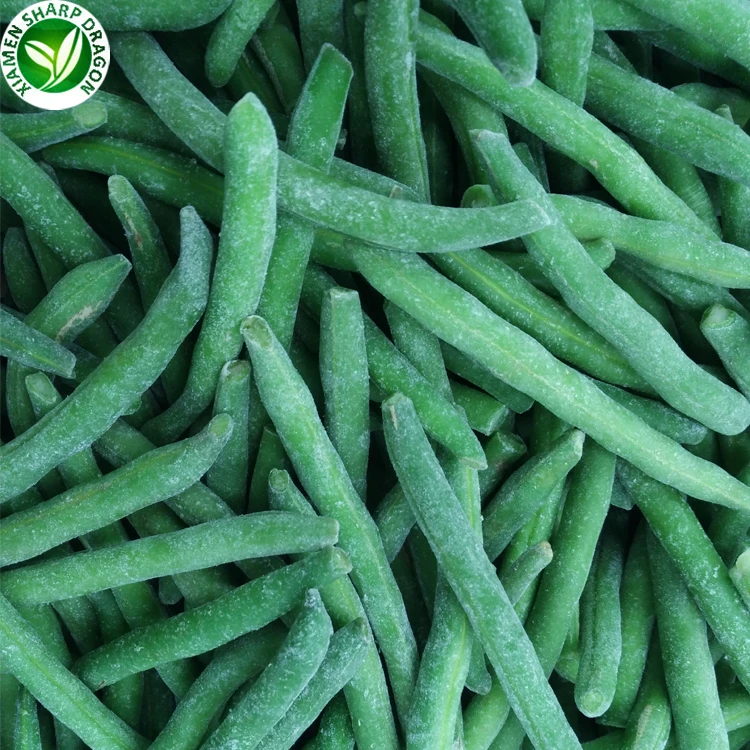 
IQF Organic vegetable frozen green bean for sale 