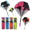 Promotion Hand Throwing Kids Mini Play Parachute Toy Soldier Outdoor Sports Children's Educational Toys Candy Color