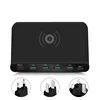 2019 mini QC3.0 quick charge multi usb type c mobile phone charging station wireless charger dock station for multiple device