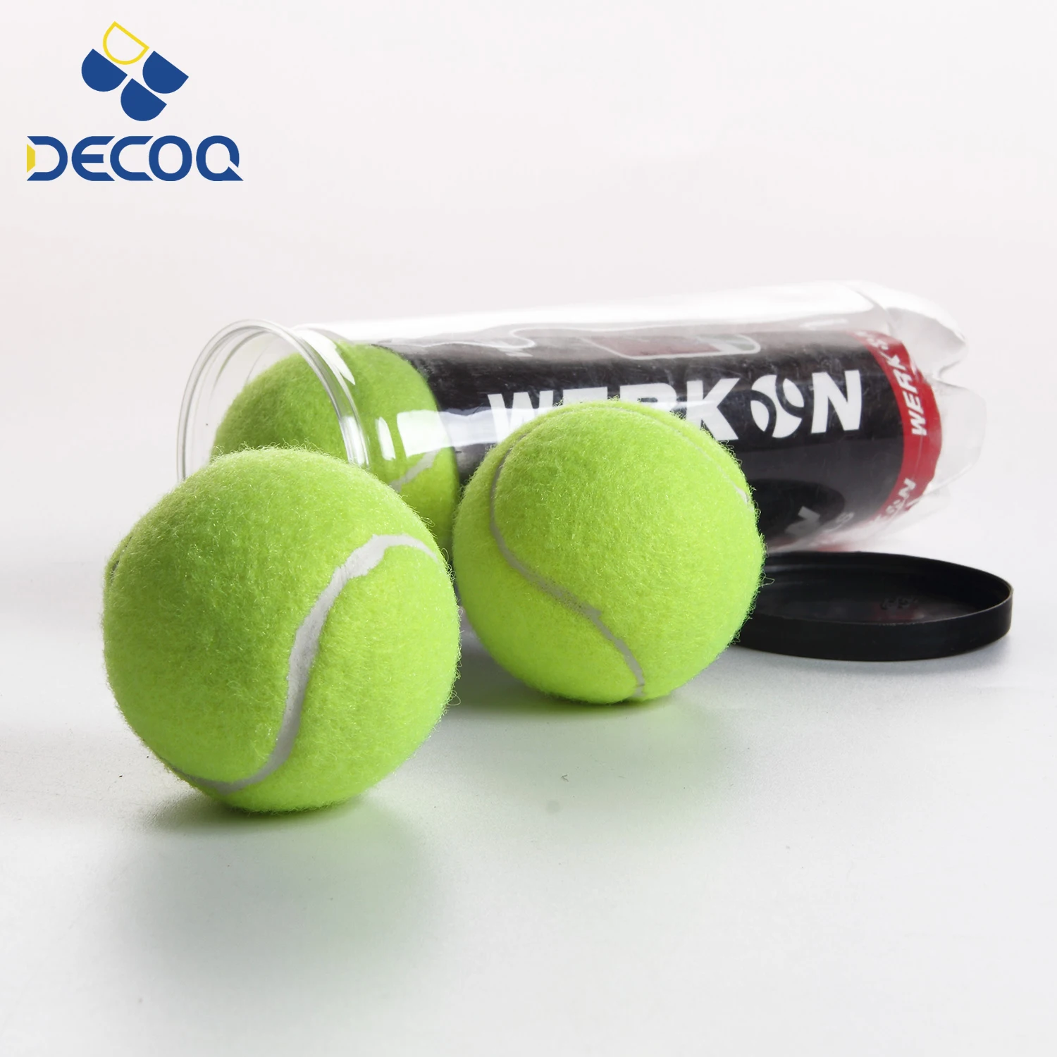 High Quality Wholesale Bulk Green Tennis Balls Custom Tennis Ball Logo