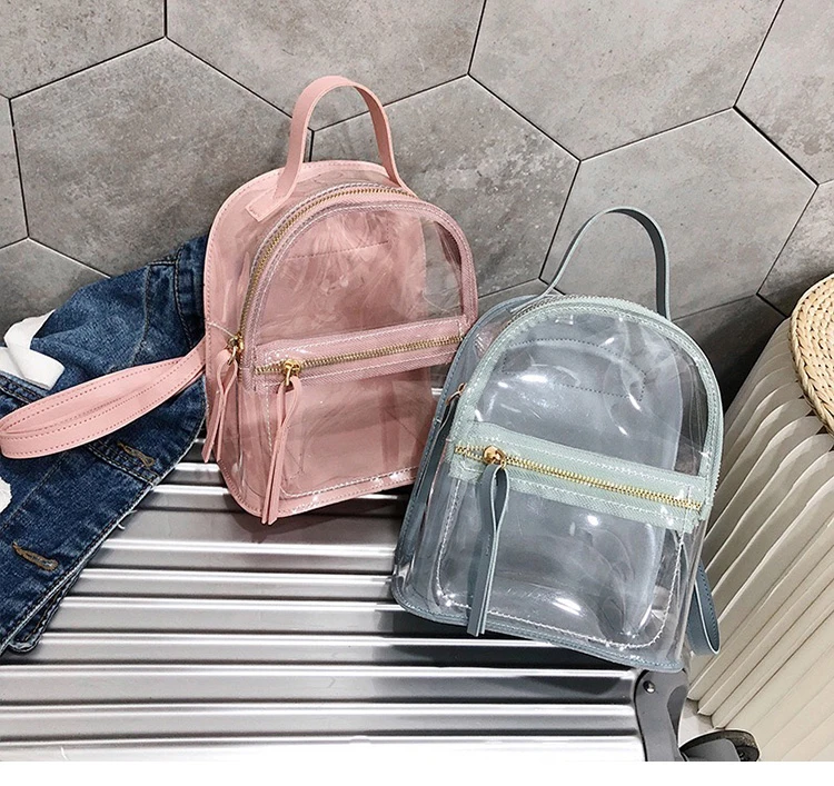 Fashionable Waterproof Pvc Clear Backpack Wholesale Buy Clear