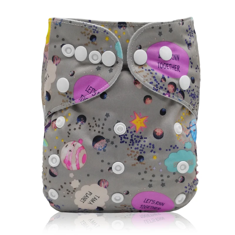 

China Factory Price 30Sets Free Shipping Bamboo Charcoal cloth Baby diaper