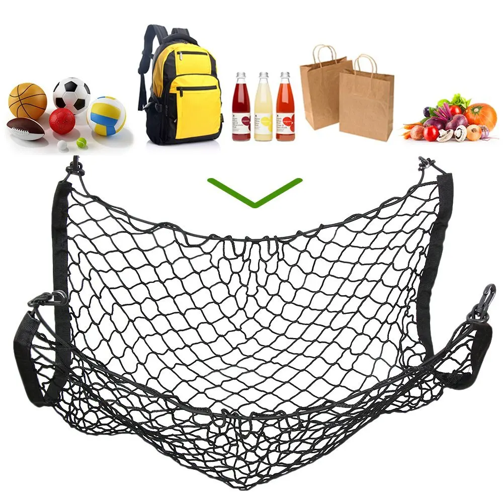 Cargo Nets DEDC 65x27.5 Flat Elastic Car Cargo Net Truck Pickup Bed Net