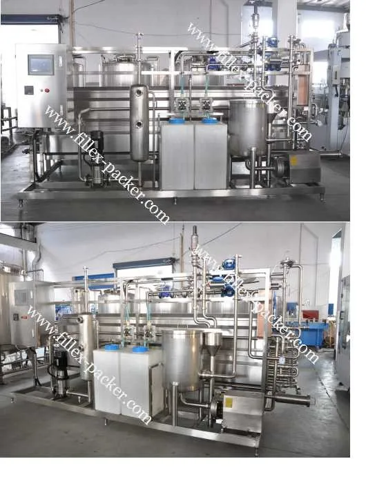 Full Automatic 2000L/H Plate Uht Milk Sterilizer Machine