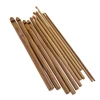 Amazon top seller sewing 15cm 12 wooden knitting tools bamboo needle crochet hook set
