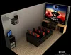 Interactive attractions full motion chair drones for canon 5d canon 7d with full effects for amusement park
