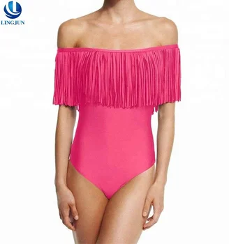 tassel swimming costume