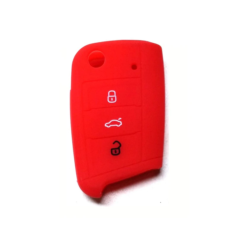 Silicone Remote Flip Key FOB Silicone Case Cover For VW Volkswagen New
