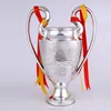 Large size Resin silver champions league trophy cup