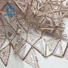 Wedding Lace 5 Yard Wholesale Embroidery Net Triangle 2019 Champagne Sequin Fabric