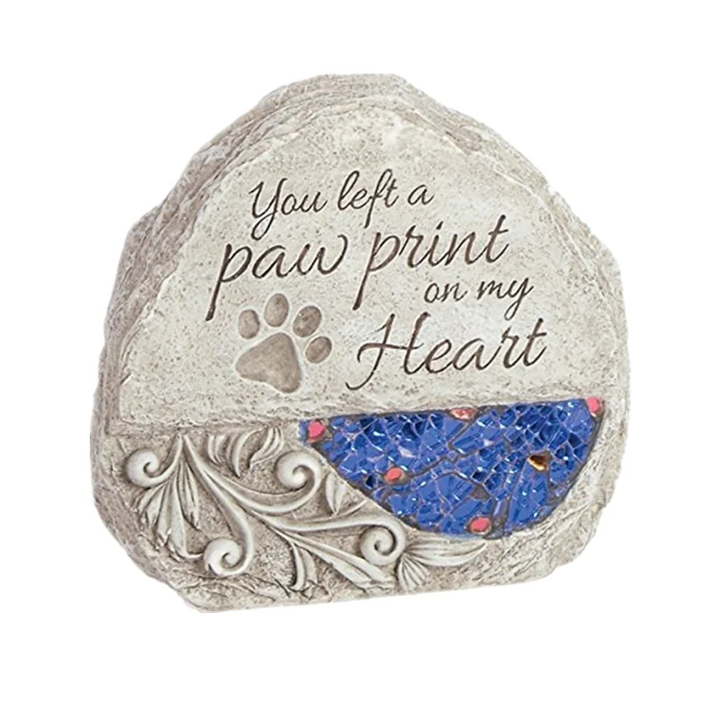 Dog Paw Garden Pet Memorial Stone Memorial Cat Marker Grave Buy Pet